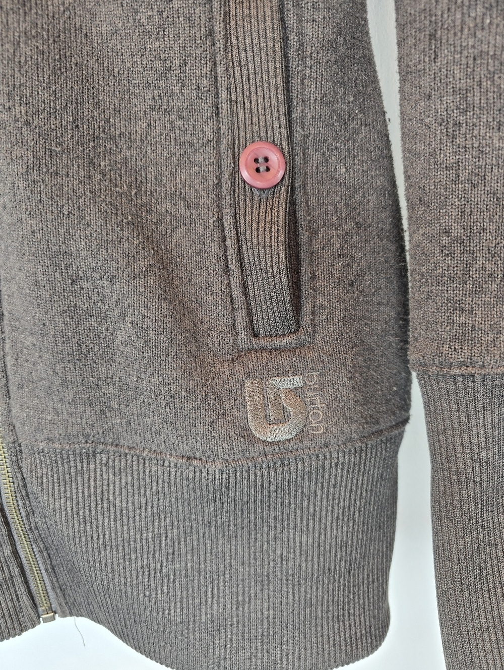 Burton DryRide Full-Zip Fleece Sweater Jacket Size XS - Picture 3 of 12
